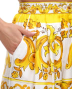 Dolce&Gabbana Шелковые штаны палаццо - Артикул: FTC63T-HI1BE