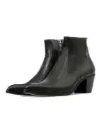 Saint Laurent Кожаные ботинки Lukas - Артикул: 558996-0Z000