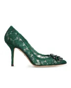 Dolce&Gabbana Кружевные лодочки Rainbow Lace - Артикул: CD0101-AL198