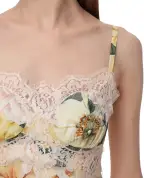 Dolce&Gabbana Шелковый топ - Артикул: F74E1T-FSA0E