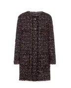 Dolce&Gabbana Твидовое пальто - Артикул: F0AI0T-HUMEI