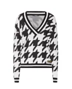 Balmain Вовняний пуловер - Артикул: YF1KB005KC09
