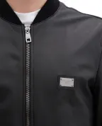 Dolce&Gabbana Куртка кожаная - Артикул: G9ZY5L-HULR0