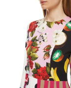 Dolce&Gabbana Шелковое платье - Артикул: F6K8AT-GDX86