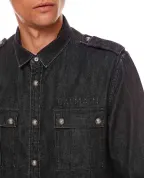 Balmain Джинсовая рубашка - Артикул: WH1HC030146D