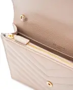 Saint Laurent Кожаная сумка Cassandre Chain Wallet - Артикул: 742920-BOW01