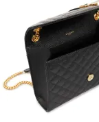 Saint Laurent Кожаная сумка Envelope Medium - Артикул: 600185-BOW91-