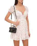 Saint Laurent Кожаная сумка College Mini - Артикул: 779430-DZH07