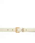 Saint Laurent Шкіряний ремінь Monogram narrow - Артикул: 554465-BOO0W