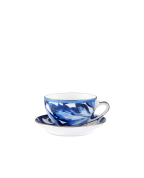 Dolce&Gabbana Чайна чашка з блюдцем з порцеляни - Артикул: TC0102-TCA41