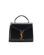 Saint Laurent Кожаная сумка Cassandra Mini - Артикул: 623930-0SX0W