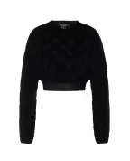 Dolce&Gabbana Велюровый топ - Артикул: F9O83T-FJ7DL