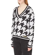 Balmain Вовняний пуловер - Артикул: YF1KB005KC09
