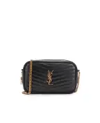Saint Laurent Кожаная сумка Lou Mini - Артикул: 748849-DV707