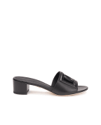 Dolce&Gabbana Кожаные мюли - Артикул: CR1139-AY329