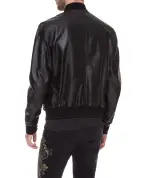 Dolce&Gabbana Кожаный бомбер - Артикул: G9PB9L-FUL89