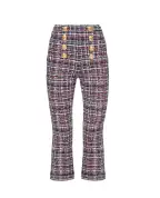Balmain Твидовые брюки - Артикул: RF25137C049