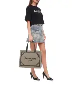 Balmain Сумка B-Army Shopper Medium - Артикул: CN1FF810TDVY