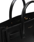 Saint Laurent Кожаная сумка Sac De Jour Nano - Артикул: 392035-02G9W