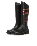 Dolce&Gabbana Дитячі шкіряні чоботи - Артикул: D10752-AV594-M