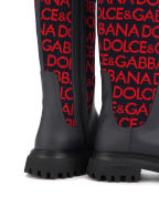 Dolce&Gabbana Дитячі шкіряні чоботи - Артикул: D11255-AQ590-M