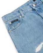 Dolce&Gabbana Детские джинсы - Артикул: L42F44-LDB88-B