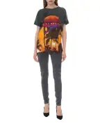 Balmain Льняная футболка - Артикул: RF11126I071