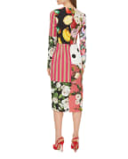 Dolce&Gabbana Шелковое платье - Артикул: F6K8AT-GDX86