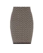 Balmain Шерстяная юбка - Артикул: XF1LC001KB02