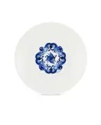 Dolce&Gabbana Сервірувальна тарілка з принтом Blu Mediterraneo - Артикул: TC0010-TCA88