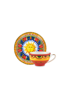Dolce&Gabbana Кофейная чашка с блюдцем из фарфора - Артикул: TC0100-TCA21