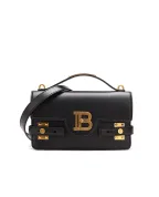 Balmain Кожаная сумка B-Buzz Shoulder 24 - Артикул: DN1DA828LAVE