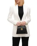 Balmain Кожаная сумка B-Buzz Dynasty - Артикул: CN1DB867LMXN
