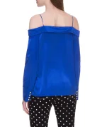 Balmain Шелковая блуза - Артикул: TF02676111S