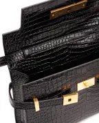Saint Laurent Кожаная сумка Manhattan Small - Артикул: 675626-DND0W
