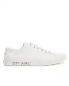 Saint Laurent Кожаные кеды Malibu - Артикул: 649250-00NG0