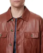 Dolce&Gabbana Кожаная куртка - Артикул: G9UP1L-HULLZ