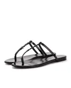 Saint Laurent Шлепанцы Cassandra - Артикул: 776081-1TVVV