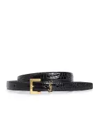 Saint Laurent Кожаный ремень - Артикул: 554465-DND0J