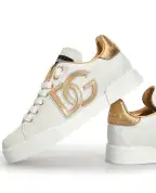 Dolce&Gabbana Кожаные сникеры Portofino - Артикул: CK1545-AD780