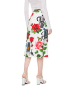Dolce&Gabbana Жаккардовая юбка - Артикул: F4A8KT-HSMP3