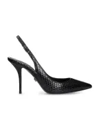 Dolce&Gabbana Кожаные слингбэки - Артикул: CG0423-A2V37