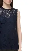 Dolce&Gabbana Кружевной топ - Артикул: F7ZG4T-FLM55