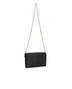 Saint Laurent Кожанная сумка Cassandre Chain Wallet - Артикул: 377828-AAA44