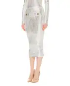 Balmain Шерстяная юбка - Артикул: WF0LD016K314