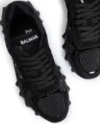 Balmain Кожаные кроссовки B-East - Артикул: CM1VI327THPC