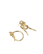 Completedworks Серьги из переработанного золота по вермелю - Артикул: V039