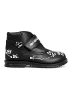 Dolce&Gabbana Детские кожаные ботинки - Артикул: DL0064-AH813