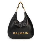 Balmain Кожаная сумка 1945 Large - Артикул: EN0BT929LETF