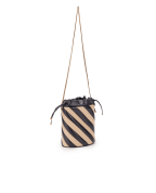 Saint Laurent Кожаная сумка Alix Gold - Артикул: 734949-AABR6